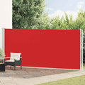 Seitenmarkise Ausziehbar 180x600 cm Rot