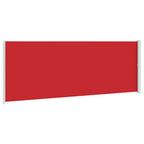 Seitenmarkise Ausziehbar 220x600 cm Rot