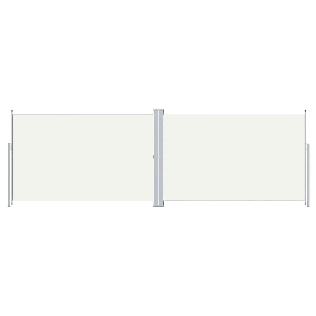 Seitenmarkise Ausziehbar Creme 200x600 cm