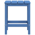 Adirondack-Gartentisch Meeresblau 38x38x46 cm HDPE