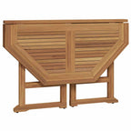 5-tlg. Garten-Essgruppe Klappbar Massivholz Teak
