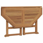 5-tlg. Garten-Essgruppe Klappbar Massivholz Teak
