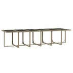 17-tlg. Garten-Essgruppe mit Kissen Poly Rattan Beige