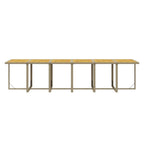 13-tlg. Garten-Essgruppe mit Kissen Poly Rattan Beige