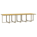 17-tlg. Garten-Essgruppe mit Kissen Poly Rattan Beige