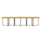 17-tlg. Garten-Essgruppe mit Kissen Poly Rattan Beige