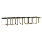21-tlg. Garten-Essgruppe mit Kissen Poly Rattan Beige