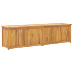Gartenbox 200x50x55 cm Massivholz Teak