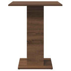 Bistrotisch Braun Eichen-Optik 60x60x75 cm Holzwerkstoff