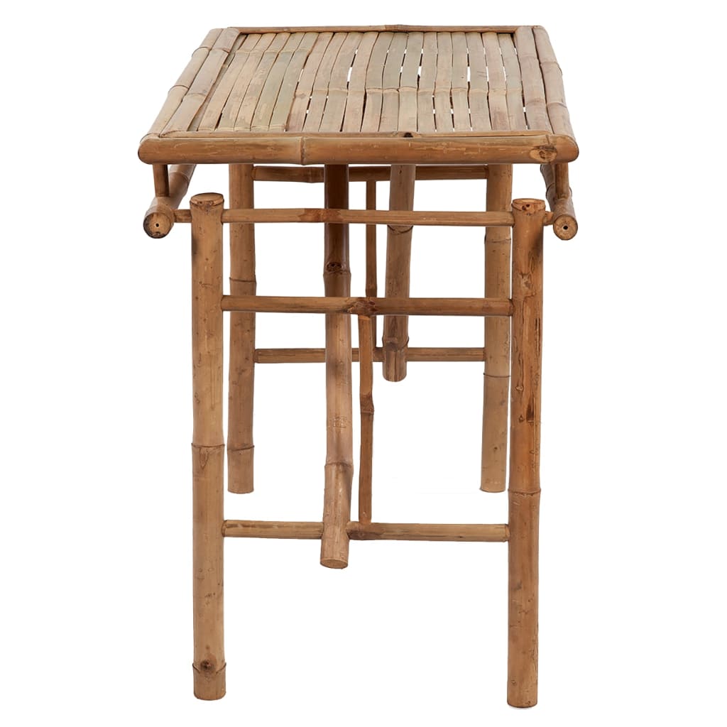 Gartentisch Klappbar 115x50x75 cm Bambus