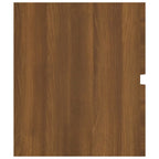 Waschbeckenunterschrank Eiche-Optik 100x38,5x45cm Holzwerkstoff