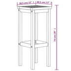 Barhocker 6 Stk. Massivholz Akazie