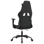 Gaming-Stuhl mit Massagefunktion Schwarz und Rot Stoff
