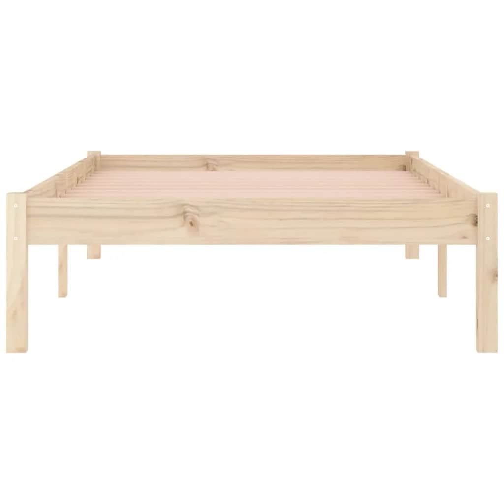 Massivholzbett ohne Matratze 100x190 cm Kiefer