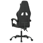 Gaming-Stuhl Drehbar Schwarz und Tarnfarben Kunstleder