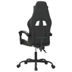 Gaming-Stuhl Drehbar Schwarz und Tarnfarben Kunstleder