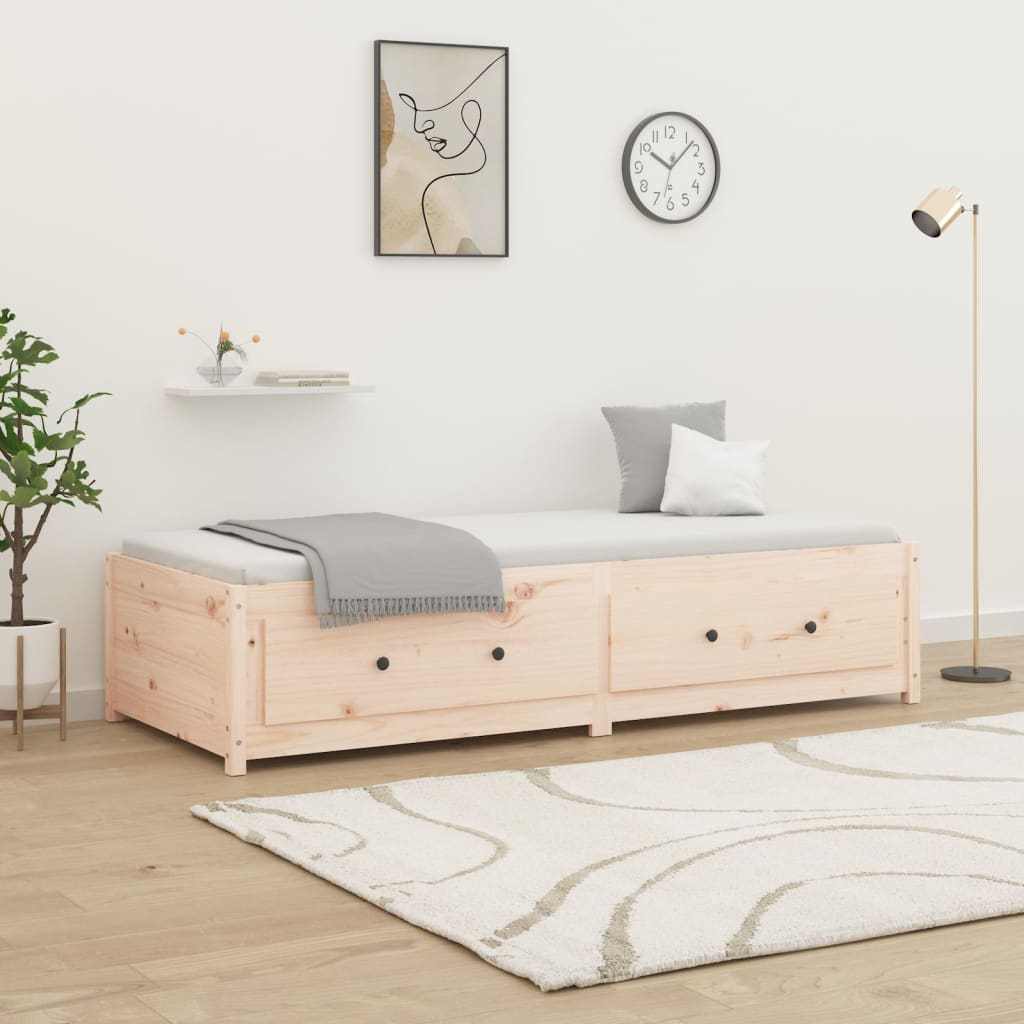 Tagesbett ohne Matratze 90x200 cm Massivholz Kiefer