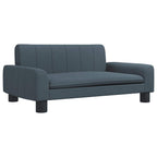Hundebett Dunkelgrau 70x45x30 cm Stoff