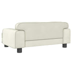 Hundebett Creme 70x45x30 cm Samt