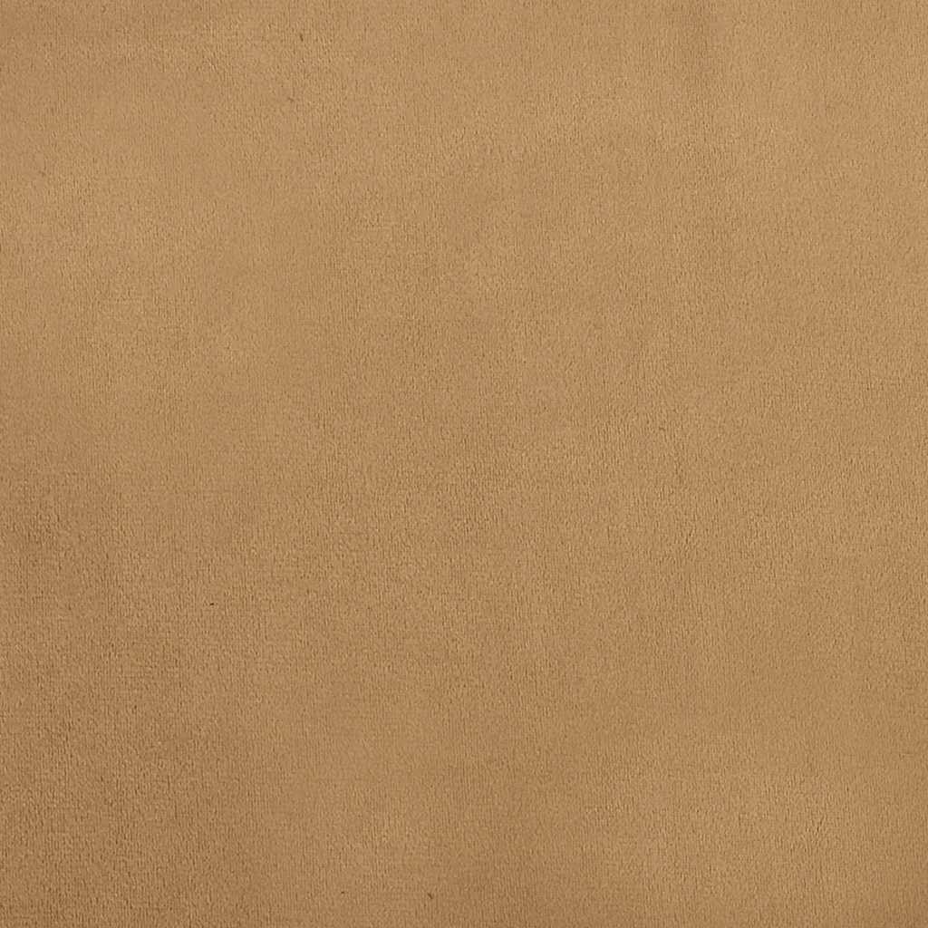 Hundebett Braun 80x45x30 cm Samt