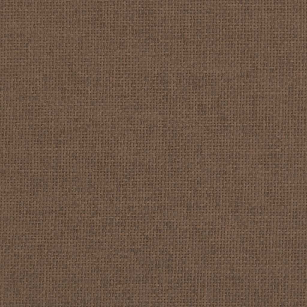 Hundebett Braun 50x40x30 cm Stoff