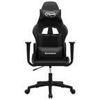 Gaming-Stuhl Schwarz Kunstleder