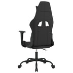 Gaming-Stuhl Schwarz und Rot Stoff