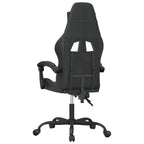 Gaming-Stuhl Schwarz Kunstleder