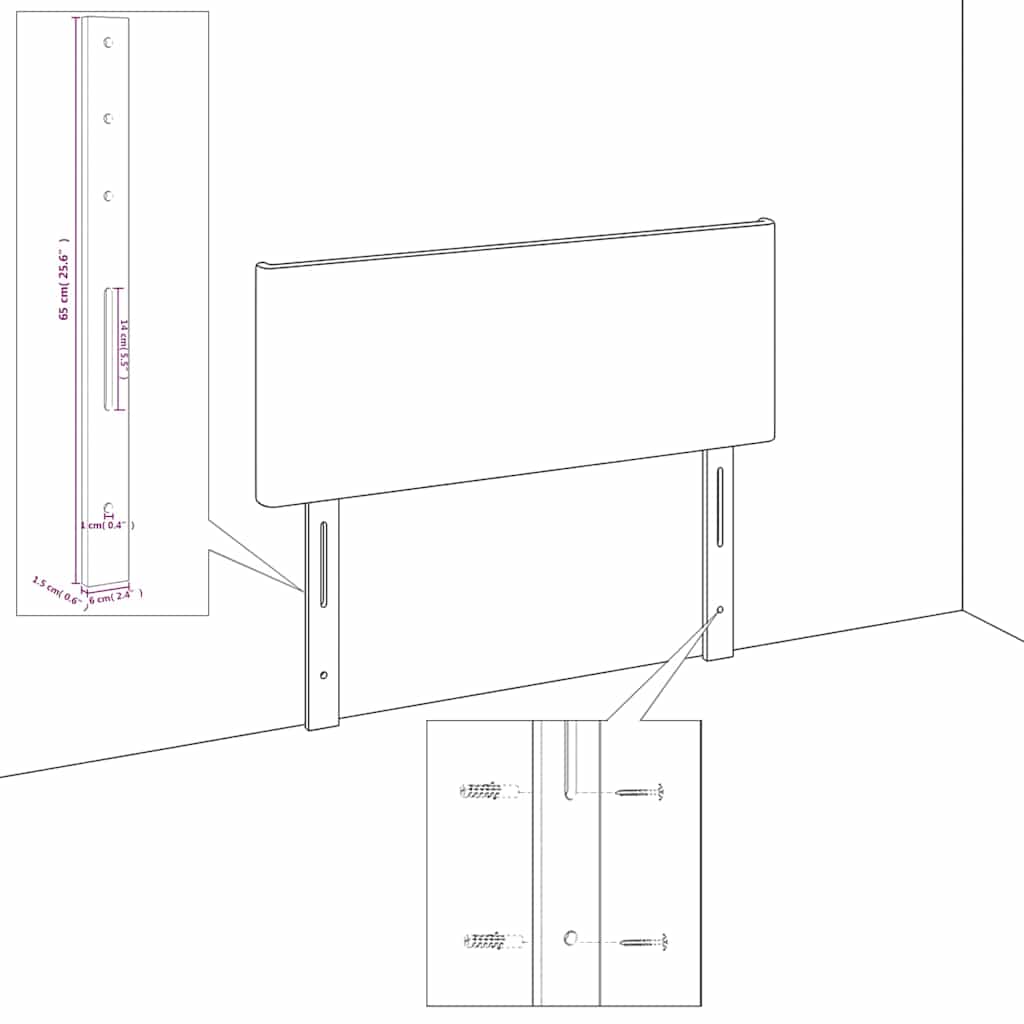 Boxspringbett mit Matratze Schwarz 140x200 cm Stoff
