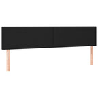 Boxspringbett mit Matratze Schwarz 200x200 cm Kunstleder