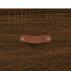 Couchtisch Braun Eichen-Optik 50x50x40 cm Holzwerkstoff