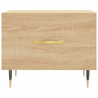 Couchtische 2 Stk. Sonoma-Eiche 50x50x40 cm Holzwerkstoff