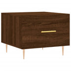 Couchtische 2 Stk. Braun Eichen-Optik 50x50x40 cm Holzwerkstoff
