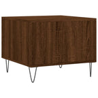 Couchtische 2 Stk. Braun Eichen-Optik 50x50x40 cm Holzwerkstoff
