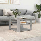 Couchtisch Grau Sonoma 58x58x40 cm Holzwerkstoff