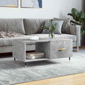 Couchtisch Betongrau 90x50x40 cm Holzwerkstoff