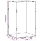 Displaybox Transparent 22x18x35 cm Acryl