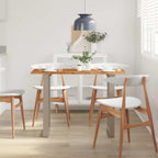 Esstisch 110x50x76 cm Massivholz Akazie