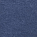 Boxspringbett mit Matratze Blau 120x200 cm Stoff