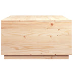 Couchtisch 80x80x45 cm Massivholz Kiefer