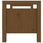 Flurbank Honigbraun 80x40x43 cm Massivholz Kiefer