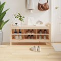 Flurbank 110x40x60 cm Massivholz Kiefer