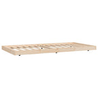 Massivholzbett ohne Matratze 100x200 cm Kiefernholz