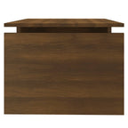 Couchtisch Braun Eichen-Optik 68x50x38 cm Holzwerkstoff