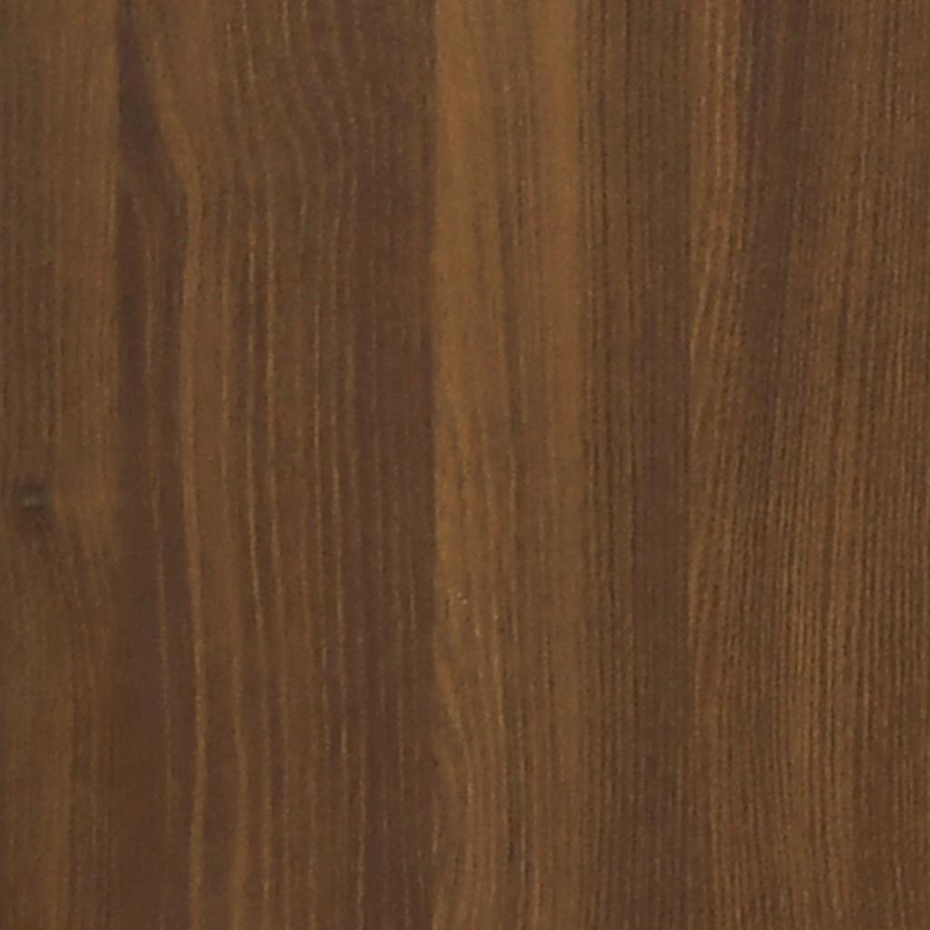 Couchtisch Braun Eichen-Optik 68x50x38 cm Holzwerkstoff