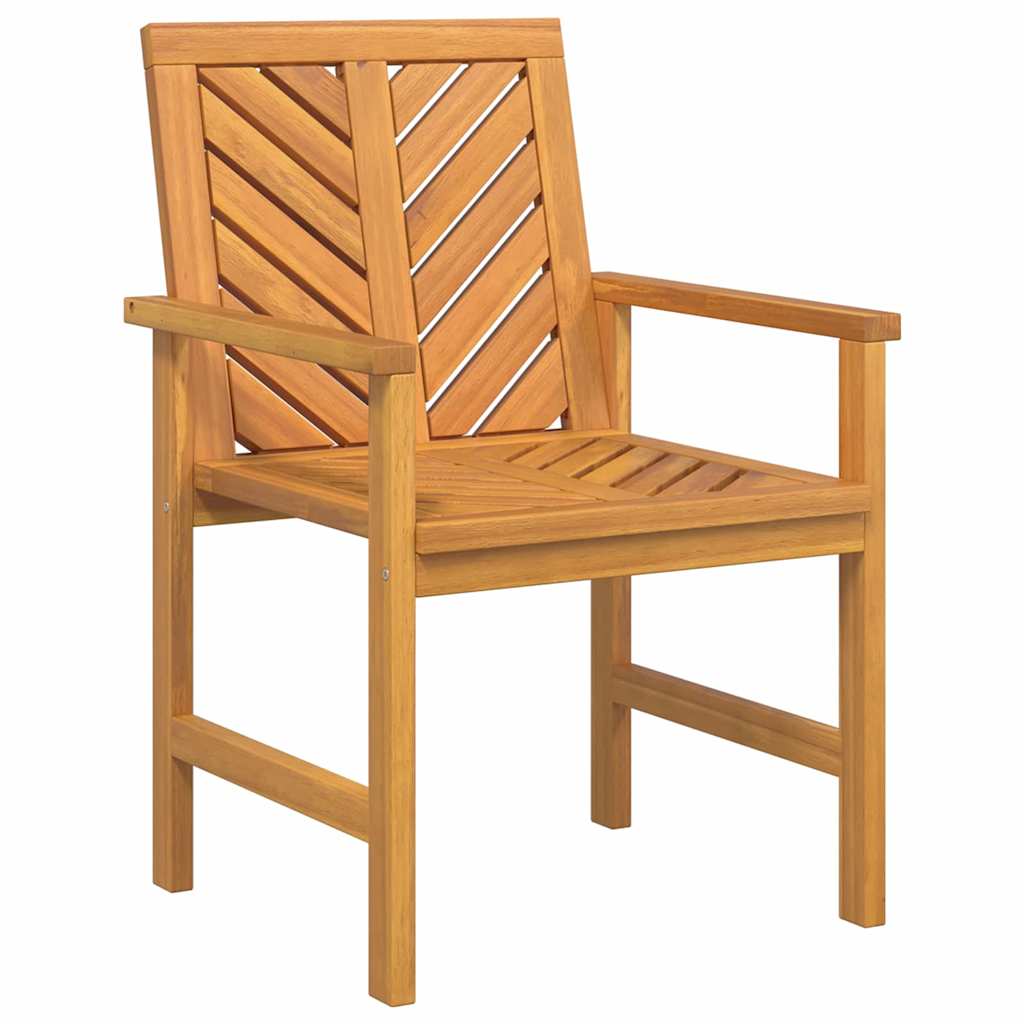 Garten Essgruppe 3 pcs Braun Massivholz Akazie