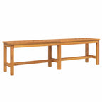 Garten Essgruppe 4 pcs Braun Massivholz Akazie