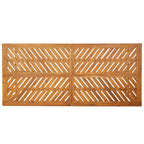 Garten Essgruppe 3 pcs Braun Massivholz Akazie