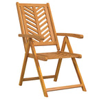 Garten Essgruppe 3 pcs Braun Massivholz Akazie