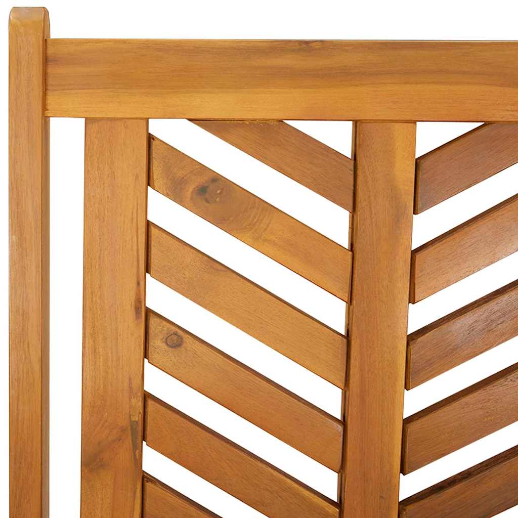 Garten Essgruppe 7 pcs Braun Massivholz Akazie